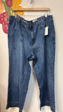 Universal Thread High Rise Wide Leg Jeans, 16 Short