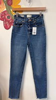Universal Thread High Rise 90s Slim Button Fly Jeans, 00
