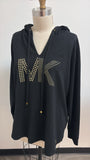 Michael Kors Black Hoodie Top, 2X