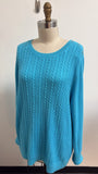 Talbots Blue Sweater, 2X