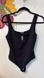 Free People Black Intimately Bodysuit, M