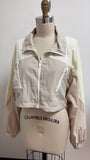Garage Tan Cropped Jacket, M