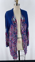 Ruby Rd Blue Cardigan, M