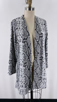 Grace Black/White Cardigan, M