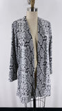 Grace Black/White Cardigan, M