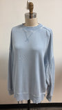 Aerie Blue Oversized Sweatshirt, XS