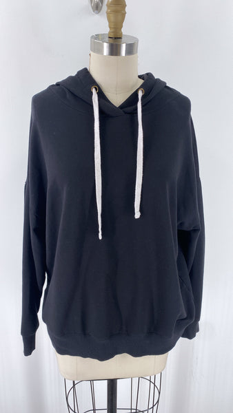 Buffalo David Bitton Black Hoodie Sweatshirt, XL