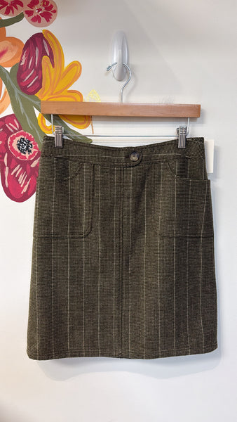 Ann Taylor Green Skirt, 4