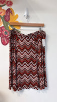Sami & Jo Print Skirt, XL