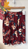 Haute Monde Burgundy Skirt, XL