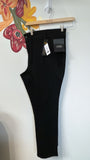 New Lee Black Straight Leg Jeans, 22W