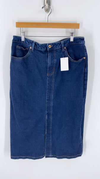 Anne Klein Denim Skirt, 14
