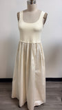 Nordstrom Signature Cream Dress, M