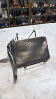 Coach Gray Wristlet, 6"x4"
