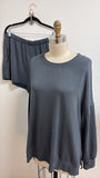 Wild Fable 2pc Gray Top + Shorts, XL