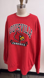 Captivating Red UofL Sweatshirt, 2XL