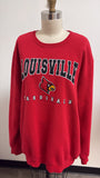 Colosseum Red UofL Sweatshirt, XXL (mens)