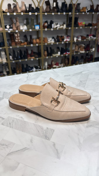 Mules Tan Shoes, 8.5