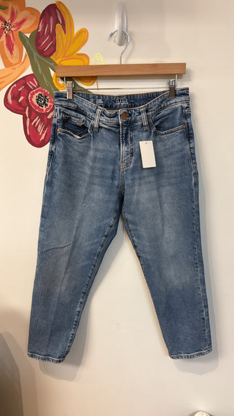 a.n.a. Mid Rise Boyfriend Jeans, 6 Petite
