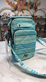 New Lug Green Skeeter Crossbody, 8"x5"