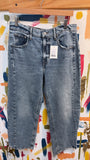 Lucky Brand Barrel Leg Jeans, 6