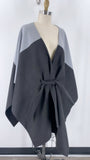 Charlie Paige Gray/Black Cardigan, One Size