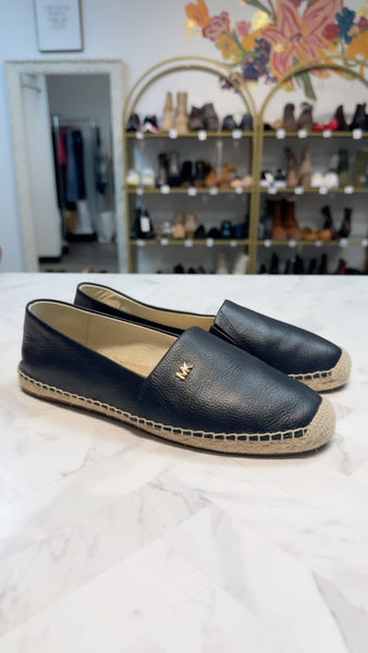 Michael Kors Blue Leather Espadrille, 7