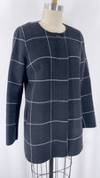 Talbots Black Wool Blend Cardigan, XS