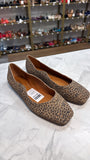 Lucky Brand Animal Print Dellie Leather Shoes, 9