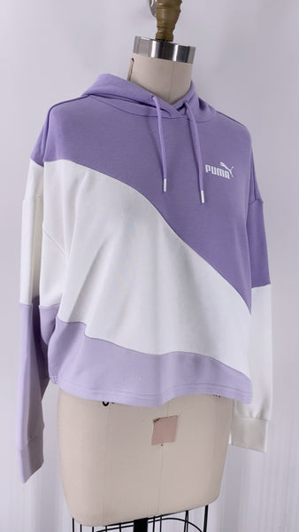 Puma Purple Hoodie Sweatshirt, M