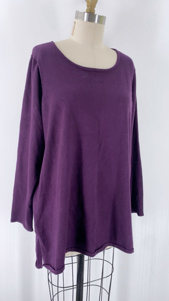 Premise Purple Sweater, 1X
