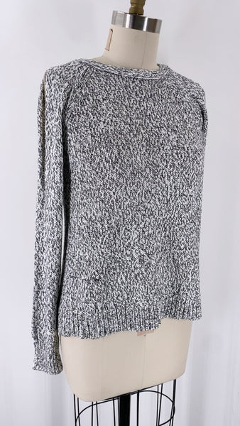 Split Sleeve Sweater, L
