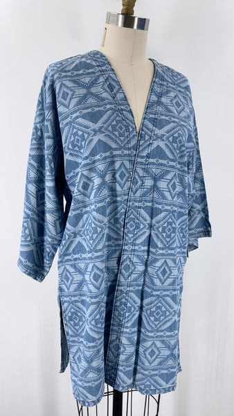 New Wrangler Chambray Open Front  Jacket, M
