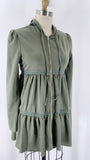 First Love Green Jacket, S
