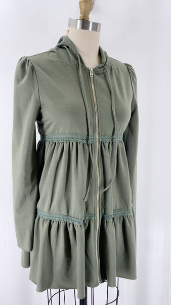 First Love Green Jacket, S