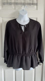 Alfani Black Top, 2X