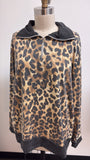 Luna Animal Print Top, 1X