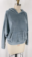 American Eagle Blue Hoodie Sweatshirt, M