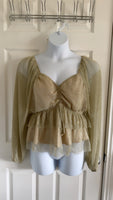 Arula Gold Top, 1X