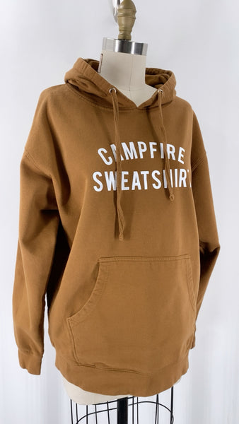 Independent Trading Co. Brown Hoodie Sweatshirt, L