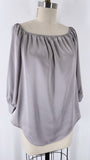 New Hyfve Gray/Silver Top, S