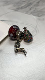 Silverworks Sterling Silver Christmas Charms, Set of 3