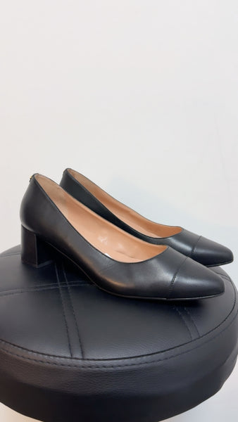 Cole Haan Black Leather Shoes, 10