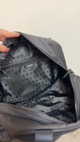 New DKNY Black Nataly Gym Bag, 17"x10" (retail $188)