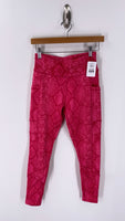 Fitkicks Pink Pocket Leggings, S