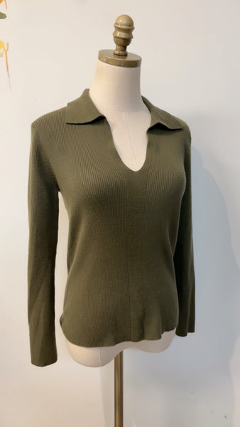 Calvin Klein Green Sweater, M