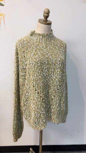 Mystree Green Sweater, L