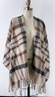 Plaid Cardigan, One Size