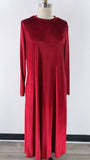 Red Pocket Dress, M