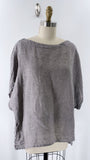 Flax Black Top, L